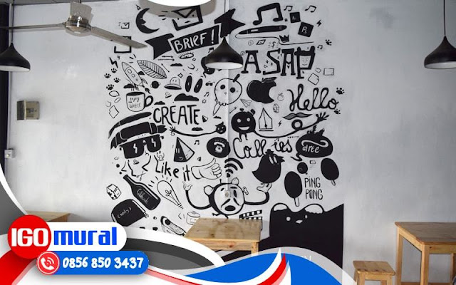 Mural Art Mural Cafe Mural Indonesia