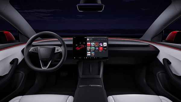 Interior Tesla Model 3 2024