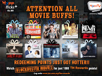 Redeem TM Rewards Points for Blockbuster Movies!