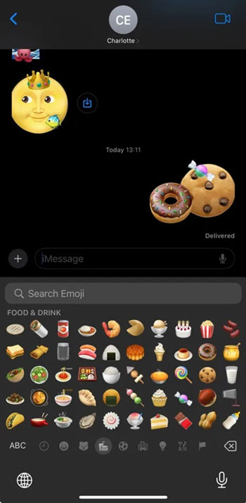 iMessage emojis