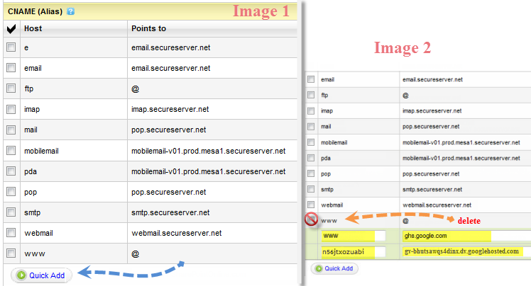 blogger custom domain