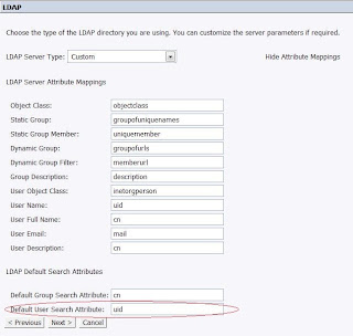 Authentication LDAP