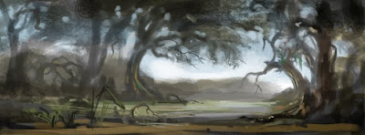 swamp painting