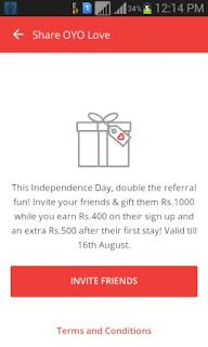 OYO free cash Offer