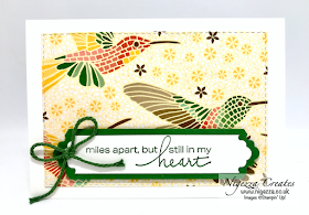 Nigezza Creates with Stampin Up! Mosaic Mood Note Cards & Gift Box Plus Lovely Label Punch