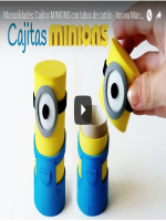 http://manualidadesreciclajes.blogspot.com.es/2016/11/caja-minion-con-rollo-de-papel-higienico.html