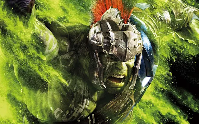  Papel de parede grátis HD Filme Thor Ragnarok Hulk Mark Ruffalopara pc, notebook, iPhone, Android e tablet.