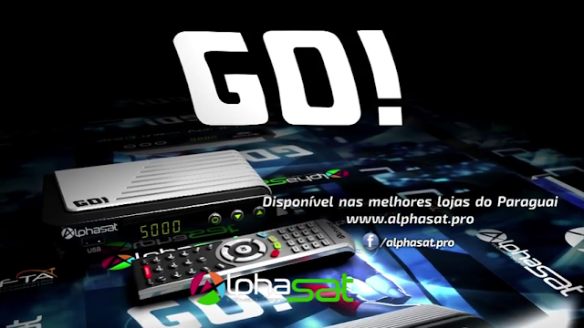 ALPHASAT GO! HD ACM NOVA ATUALIZAÇÃO V1.0.4 - 22/06/2017