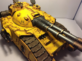 Pre-Heresy Imperial Fists Fellblade