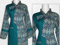 Model Baju Atasan Batik Wanita Untuk Kerja