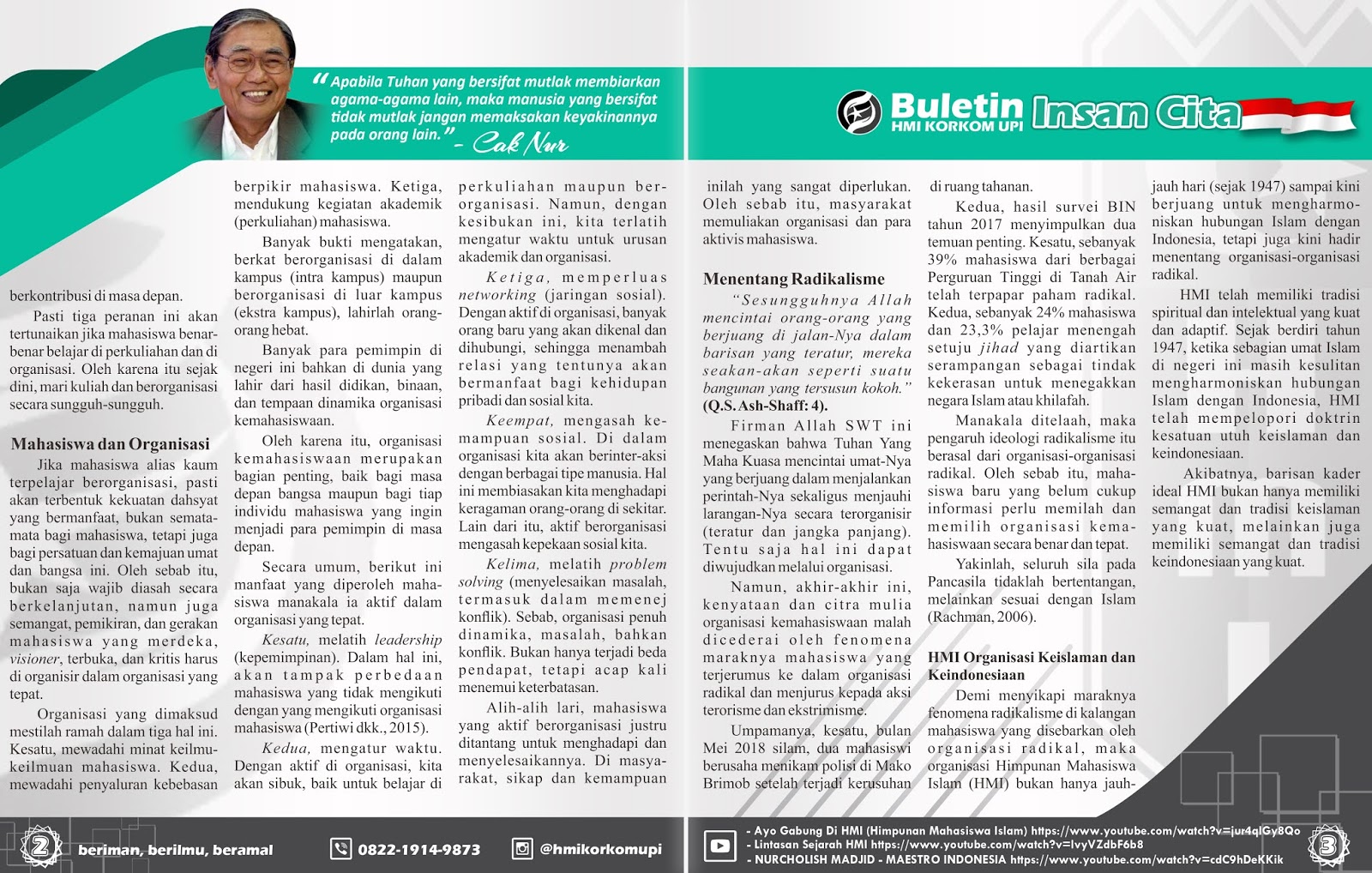 Buletin Insan Cita Edisi 001 2