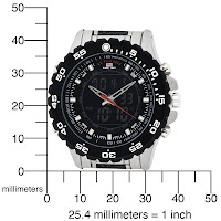 us polo watch chrome metal bracelet us8170