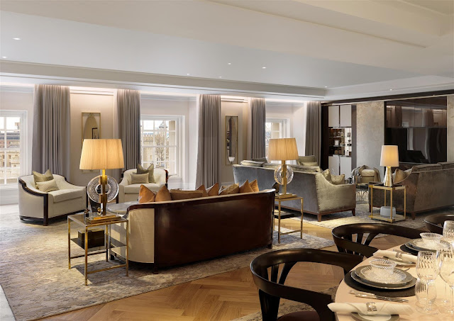 Lxury interior Four Seasons London Ten Trinity Square