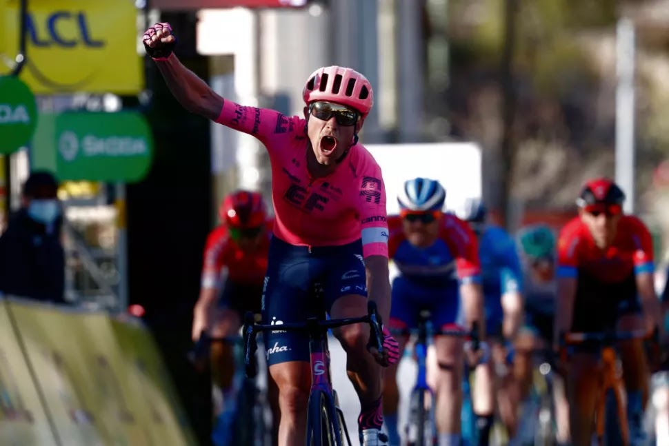 Paris-Nice 2021 8ª Etapa - Maximilian Schachmann revalida o seu titulo no Paris-Nice após um dia de azar para Roglič com vitória de etapa para Magnus Cort