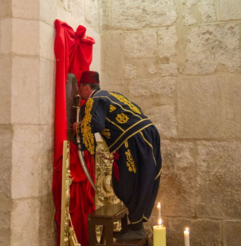 Φραγκισκανικό παρεκκλήσι του Ιερού Ναού της Αναστάσεως, Ιεροσόλυμα.