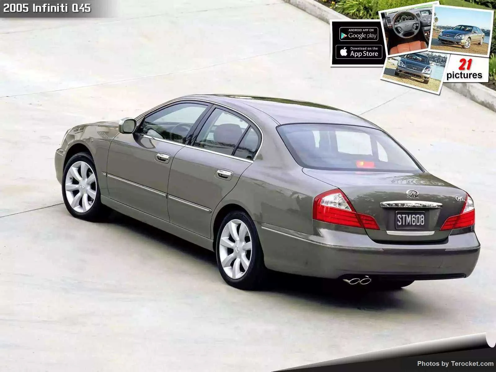 Hình ảnh xe ô tô Infiniti Q45 2005 & nội ngoại thất