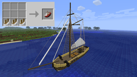 Mod - Small Boats (1.7.10) | Minecraft Sem Limites