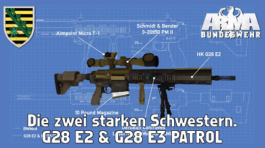 arma3向けドイツ連邦軍MOD 二種類のG28 開発中画像