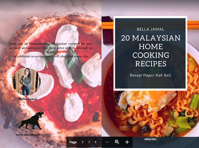 Pelancaran Ebook '20 Malaysian Home Cooking Recipes' Oleh Bella Jamal