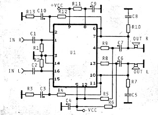 home amplifier schematic