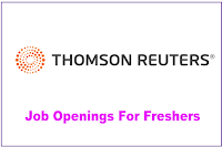 Thomson Reuters Freshers Recruitment 2022, Thomson Reuters Recruitment Process 2022, Thomson Reuters Career, Data Scientist - Data Analytics Jobs, Thomson Reuters Recruitment
