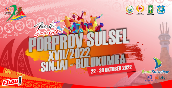 10 Besar Perolehan Medali di Hari Pertama Porprov XVII Sulawesi Selatan 2022 