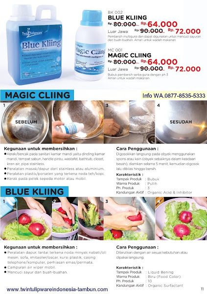 Promo Diskon Maret 2018, Magic Cliing, Blue Kliing