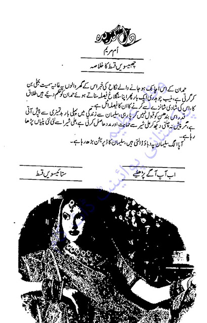 Free online reading Dil gazeeda novel by Umme Maryam Episode 26