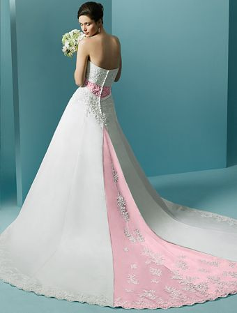 Big Pink Wedding Dress Designs For Girls