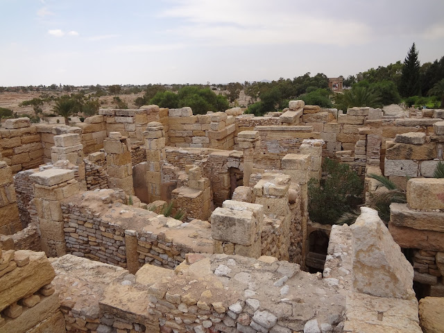 Site archeologique a Sbeitla