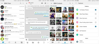 BBM MOD IOS Light v10 Based BBM 3.0.0.18 Terbaru