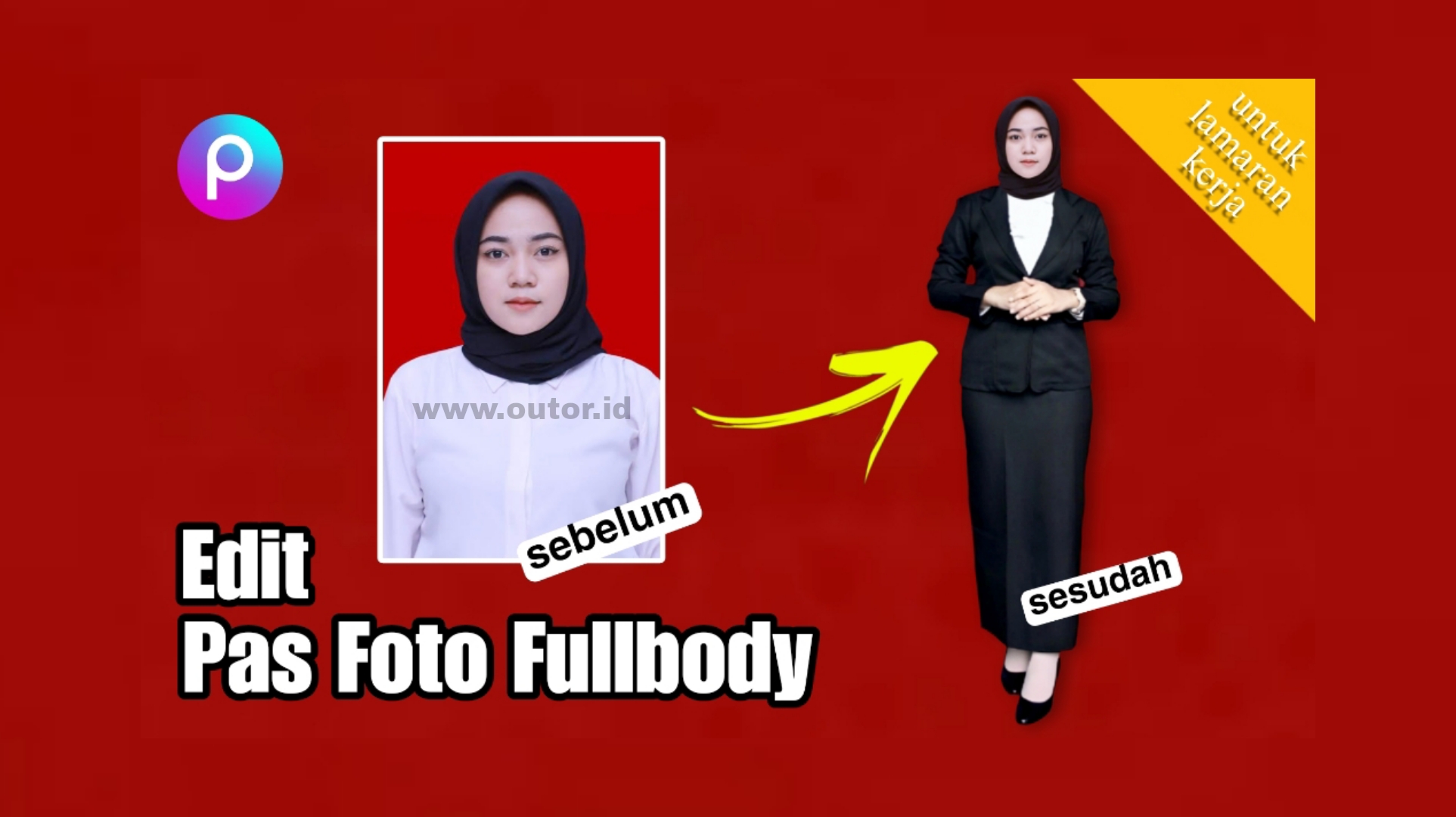 Cara Edit Pas Foto Full Body Untuk Lamaran Kerja