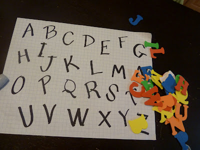 alphabet matching