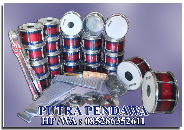 jual 1 Set drum Band TK SUPER 30 Alat