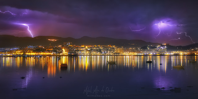 Tormenta desde Getxo