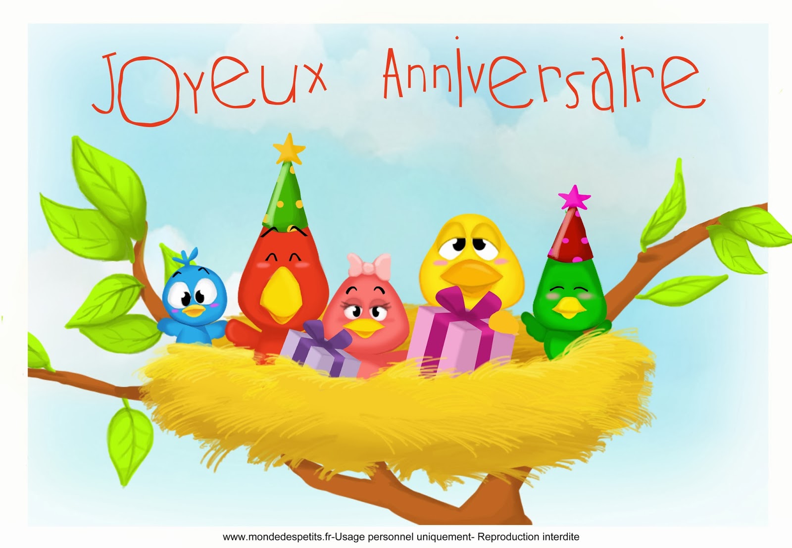 Carte Virtuelle Gratuite Joyeux Anniversaire