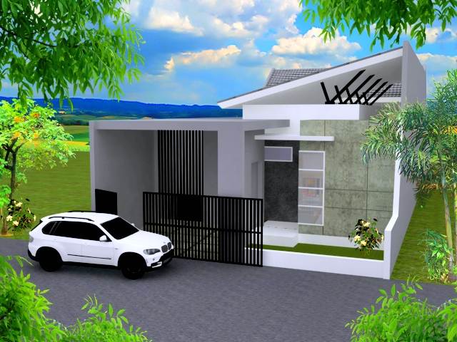 Bentuk Rumah minimalis