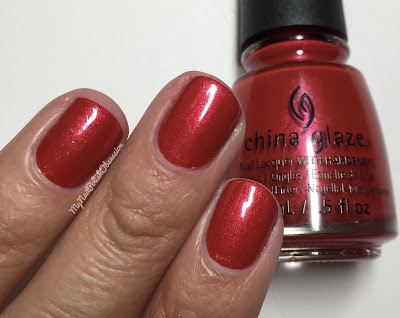 China Glaze; Fall 2016 Rebel Collection - Y'all Red-y For This