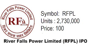 IPO River Falls Power Limited (RFPL) - RFPL Offering 2,730,000 units shares 