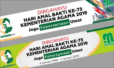  ini merupakan pelengkap artikel sebelumnya Contoh Spanduk HAB Kemenag 2019