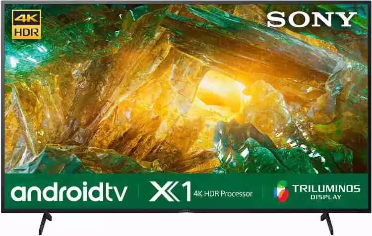 Sony X8000H 138.8 CM (55 Inch ) Ultra HD 4 K LED smart Android TV