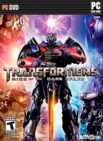 Transformers Rise of the Dark Spark PC Cover Transformers Rise of the Dark Spark FLT