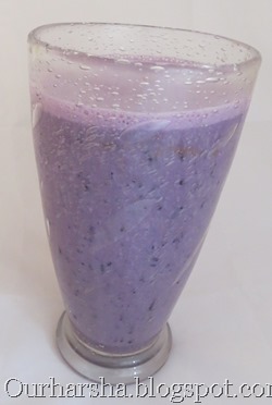 Blueberry Oatmeal Smoothie (1)