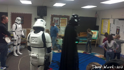 Darth Vader with Storm Troopers