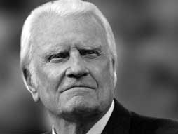 image of preacher Billy Graham who spoke on technology and faith - www.Ted.com