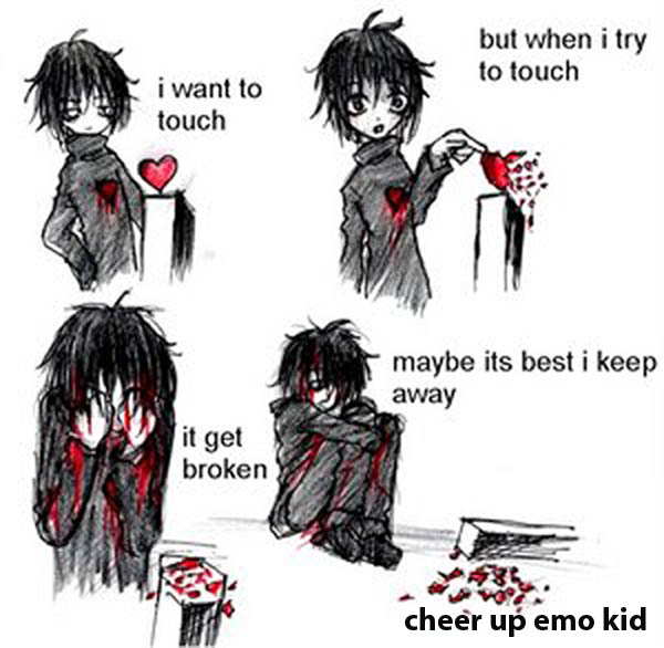 emo love heart pictures. Backgrounds » Anime » Love U-emo love