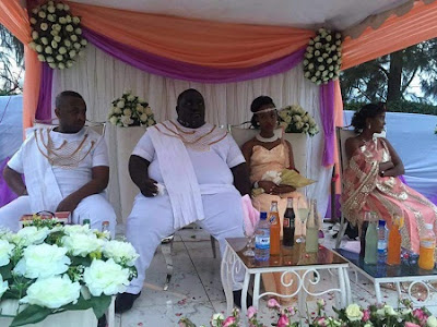 These Wedding Photos Causes Shock Online As Fat Man Marries Slim Woman (Photos)