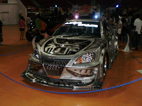 Modified Wira Aeroback with Extreme body kit