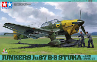 Tamiya 1/48 JUNKERS Ju87 B-2 STUKA w/ BOMB LOADING SET (37008) English Color Guide & Paint Conversion Chart　