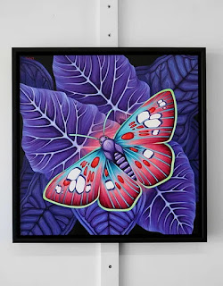 pintora-realista-de-animales-flores-hongos-mariposas-pintados-a-mano